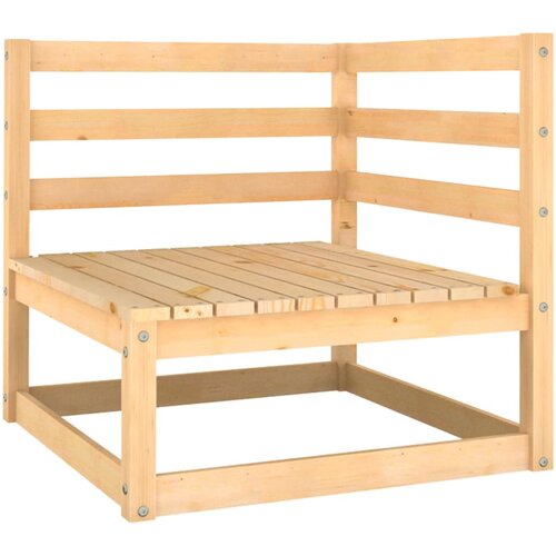 VidaXL Vrtna kutna sofa od masivne borovine Slike
