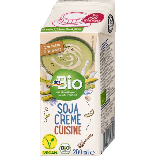 dmBio Sterilizovani krem za kuvanje na bazi soje 200 ml Slike