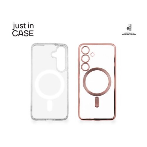 Just_in_Case 2u1 Extra case MAG MIX paket PINK za Samsung S25 ( MAG235PK ) Slike