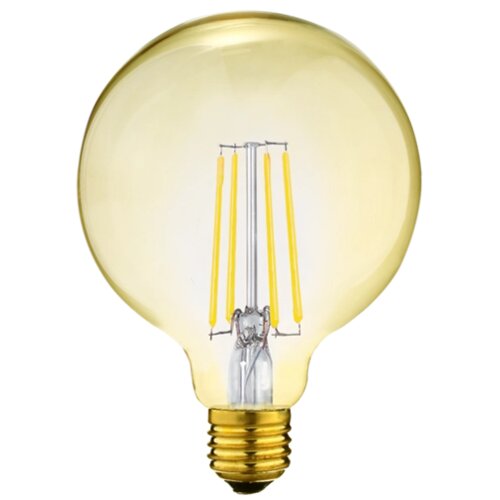 Spectra LED SIJALICA FILAMENT AMBER G80 E27 6W 2700K Slike