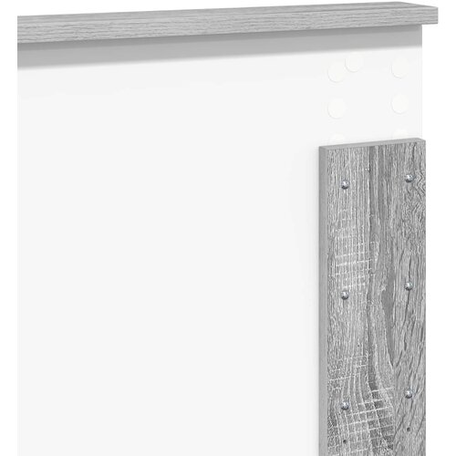  Uzglavlje Siva Sonoma Konstruirano drvo 90 cm Slike