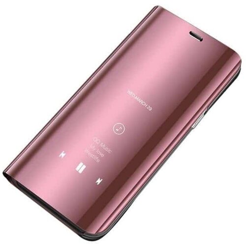 Clear View Case za Samsung Galaxy A10 / M10 pink Slike