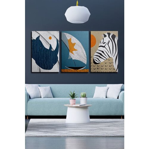 Wallity slika Ersycnvs8, 50x70 cm, 3 dela Cene