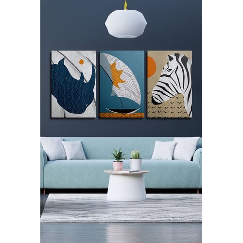 Wallity Slika Ersycnvs8, 50x70 cm, 3 dijela Cijene