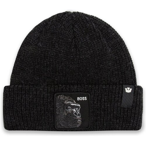 Goorin Bros Kape The Boss Tall Beanie Črna Slike