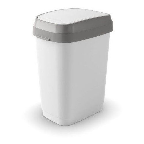 Keter kanta za otpad, 25l, 37x47,5x26cm, belo-siva Cene