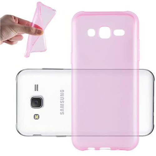 Cadorabo Case, združljiv s Samsungom v prozornem roza - za&amp;scaron;čitni pokrov iz fleksibilnega silikona TPU, (20586562) Slike