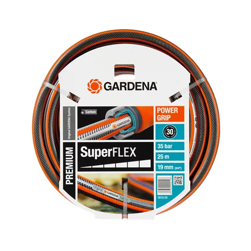 Gardena Crijevo Premium SuperFlex (Duljina: 25 m, Promjer crijeva: 19 mm (¾″), 35 bar)