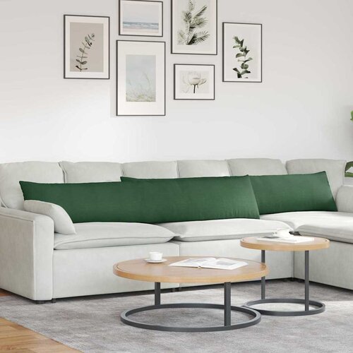  Jastučići za sofu 2 pcs Tamnozelena 200 x 40 cm Kordura tekstil Cijene