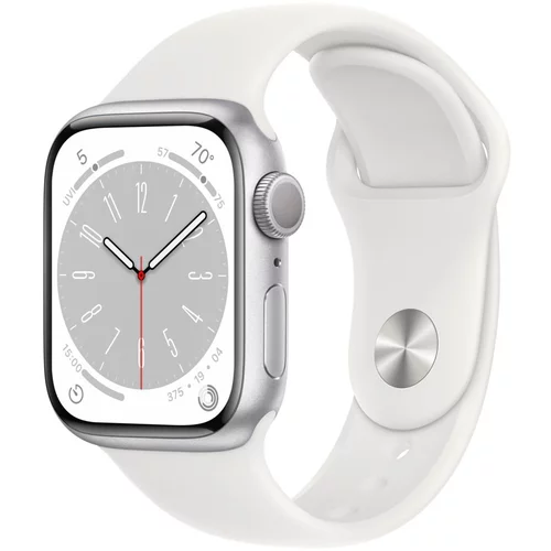 Apple Watch Series 8 GPS 45mm Silver, (57196982)