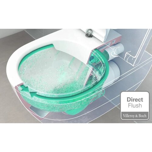 Villeroy &amp;amp; Boch viseča brezrobna WC &amp;scaron;koljka 360x560 O.NOVO Alpin White 5660R001 (brez WC deske) Slike
