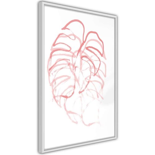  Poster - Red Leaf 20x30 Slike