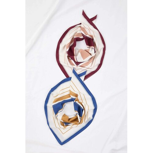 Trendyol Ženski set marama TWOAW26FU00003, 50x50 cm, 2 komada, Višebojna Cene