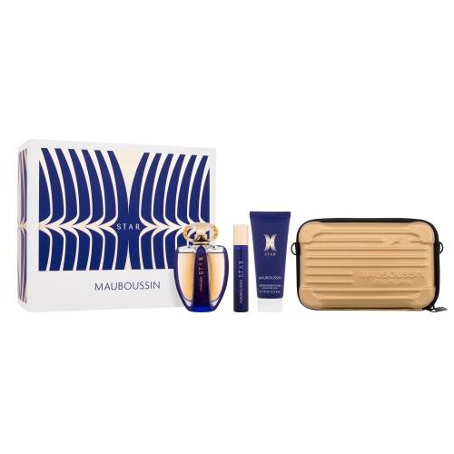 Mauboussin Star set: EDP 90 ml + EDP 20 ml + losion za tijelo 75 ml + torbica za rame za žene Slike