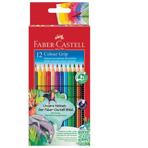  BOJE DRVENE 12BOJA GRIP 2001 FABER-CASTELL 112412 Cene