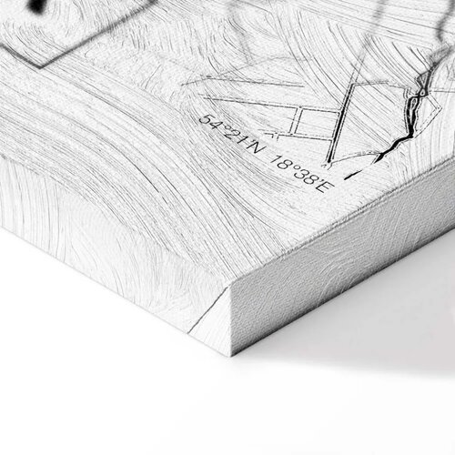  Slika - City Plan: Gdansk (1 Part) Vertical 20x30 Premium Print Slike