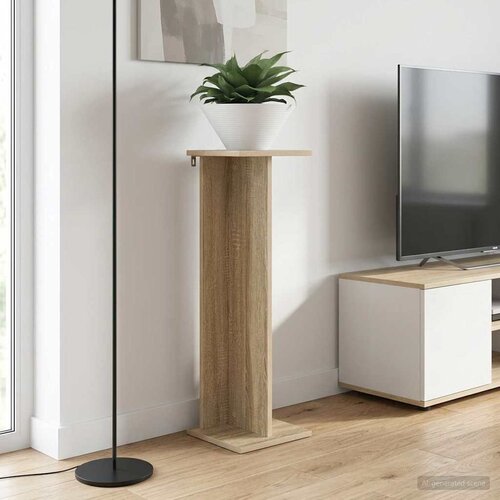  Stalak za biljke 2 pcs Sonoma hrast 25 x 25,5 x 80,5 cm Cene