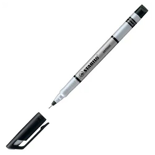 Stabilo Stabilo: Sensor &quot,F&quot, alkoholni tanki flomaster 0,3mm črni Cene