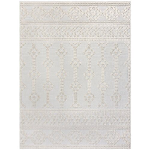 Flair Rugs Kremno bela preproga iz šenila 160x240 cm Shyla – Cene