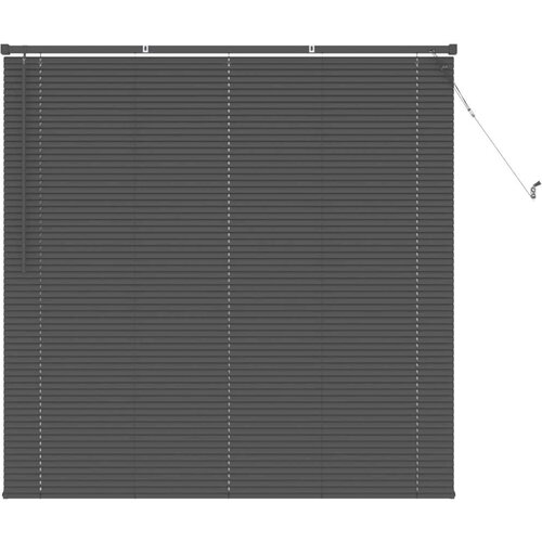  Venecijanska roleta Podesiva Srebrno Siva 150 x 140 cm PVC - Srebrno siva 140 x 150 cm Slike