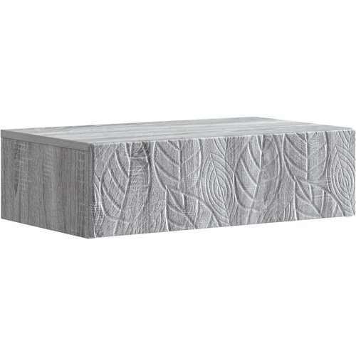 Stolna montirana na zid Siva Sonoma 59 x 34,5 x 17 cm Slike