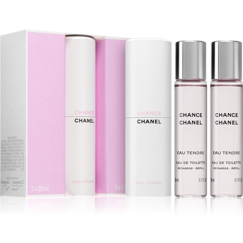 Chanel Chance Eau Tendre toaletna voda za žene 3 x 20 ml Slike