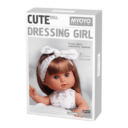  Lutka cute doll sa trakicom 38cm ( 1043755 ) Cene