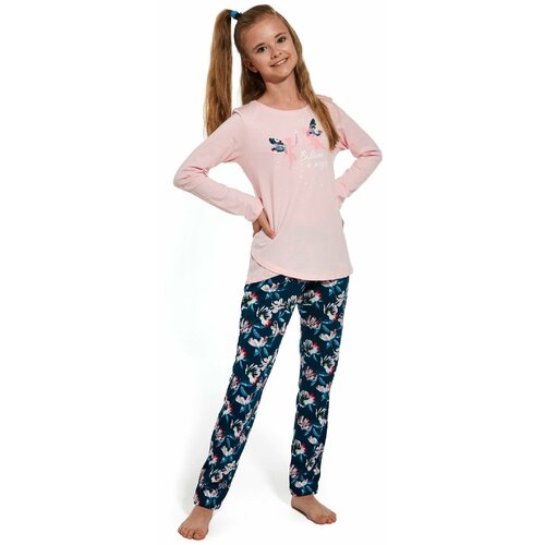 Cornette Pyjamas Kids Girl 963/158 Fairies L/R 86-128 pink Cene