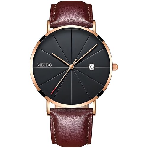 MEIBO Ura TH-13897 - Rjava / Rožnato zlato Slike