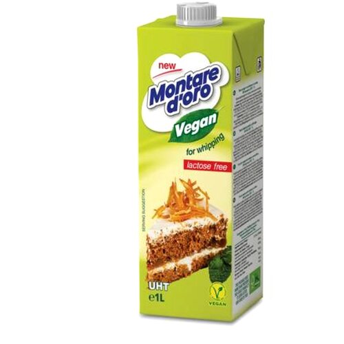 Montare d`oro slatka pavlaka za šlag veganska 1L Slike