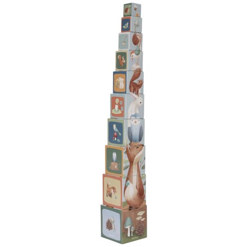 Little Dutch® aktivnosna piramida od kocaka forest friends Cijene