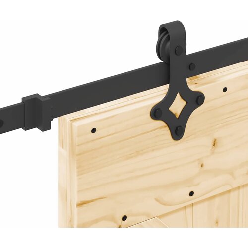  Klizna vrata NARVIK Prirodna i crna 70 x 210 cm (213,5 cm) Slike