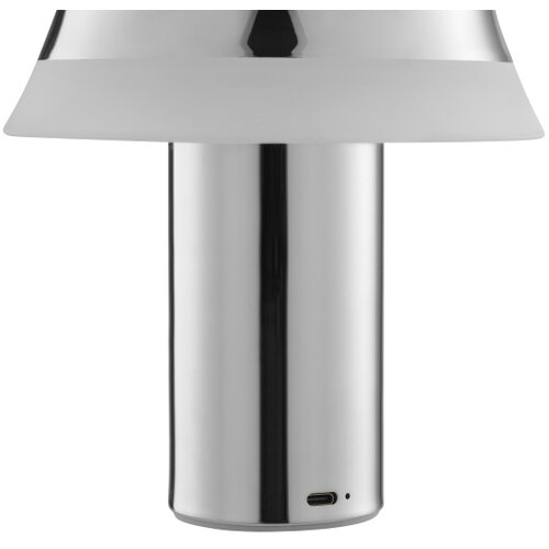 Brilliant LED stona lampa KINICH, prigu&amp;scaron;iva, punjiva, dodirna, LED/2,5W/5V, 2700K, sjajni hrom Slike