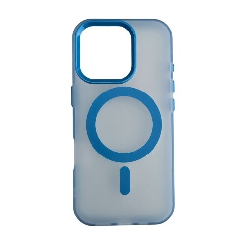  Silikonska futrola Magsafe FLURO COLOR Iphone 16 PRO PLAVA Cene