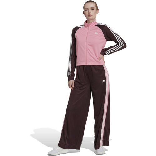 Adidas komplet ženska trenerka teamsport braon-roze Cene
