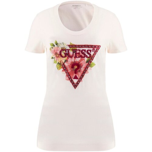 Guess Majice & Polo majice W5GI10 J1314 Bež Cene