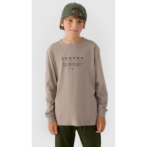 4f Long Sleeve T-Shirt For Boy With Print Regular JWAW24TLO Cene
