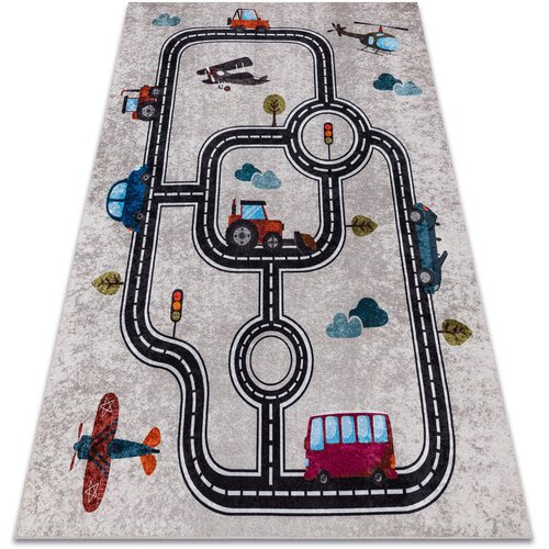 RugsX Preproge JUNIOR 52242.801 pralna preproga Mesto, ulice za 200x290 cm Bež Cene