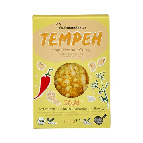 Tempehmanufaktur Tempeh Curry, bio Cene