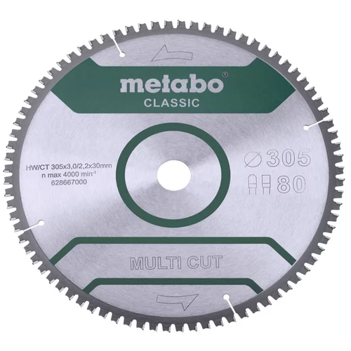 Metabo list krožne žage Multi Cut - Classic, 350x30 628667000