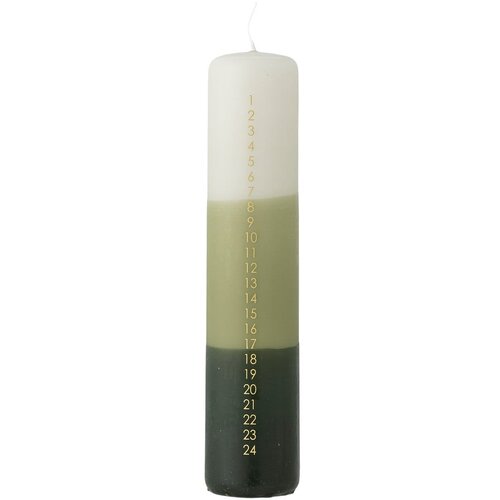 Bloomingville Sveča čas gorenja 60 h Dip Dye – Cene