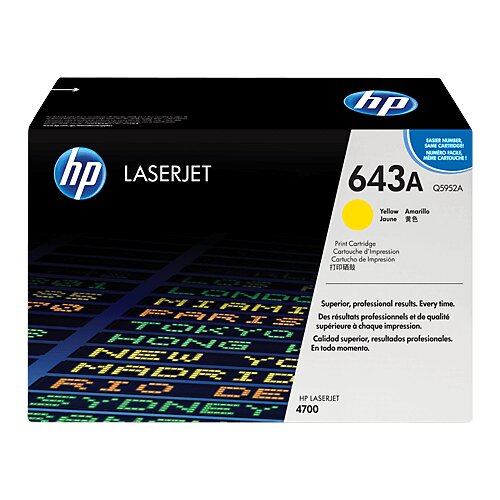 HP Toner Q5952A 643A (rumena), original Cene