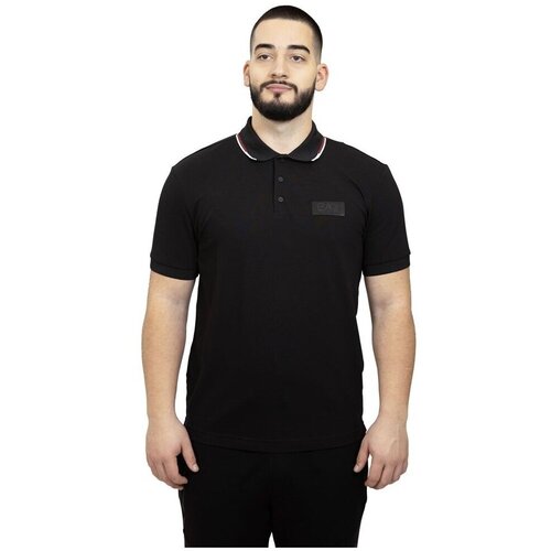 Emporio Armani Polo majice kratki rokavi Emporio Ea7 Črna Cene
