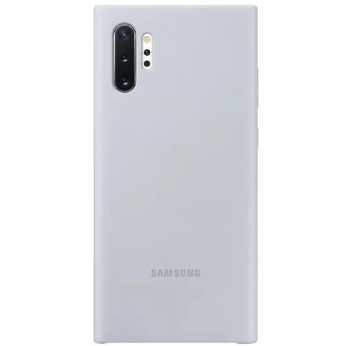 Samsung original silikonski ovitek ef-pn975tse za galaxy note 10 plus n975 - srebrn