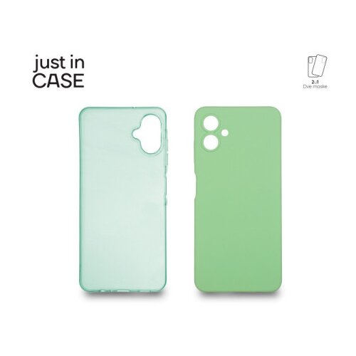 Just_in_Case 2u1 Extra case MIX paket maski za telefon Samsung Galaxy A06 ZELENI ( MIX232GN ) Cene