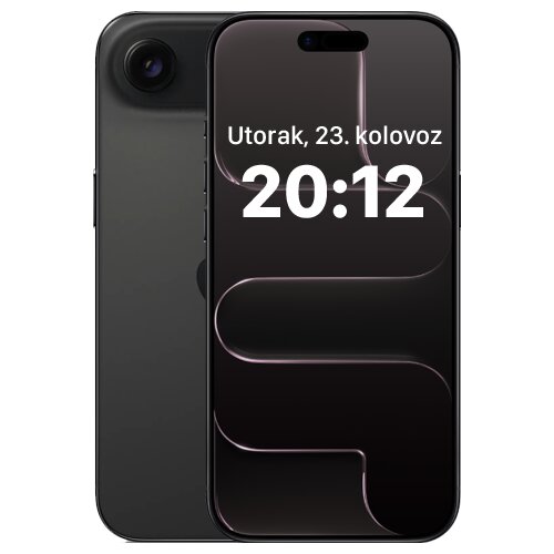 Apple iPhone 17 Air 12GB/256GB Space Black, (-iphone-17-air-12gb/256gb-space-bla) Cijene