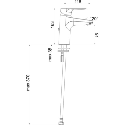 Herz infinity baterija za umivaonik 00014 Cene