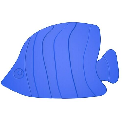 In podloga za kadu (5 kom., pvc, plave boje) Slike