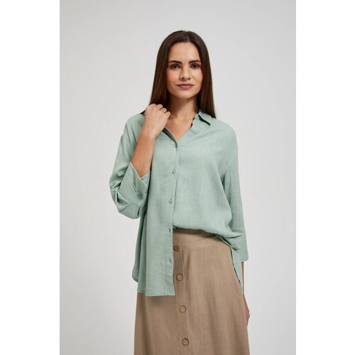 Marisse Women's Shirt L-Ko-4349 Olive Cene