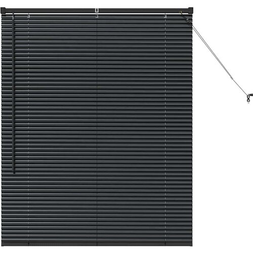  Zavjesa za prozor sa zavjesama Ostalo Crna 100 x 130 cm Aluminij Slike